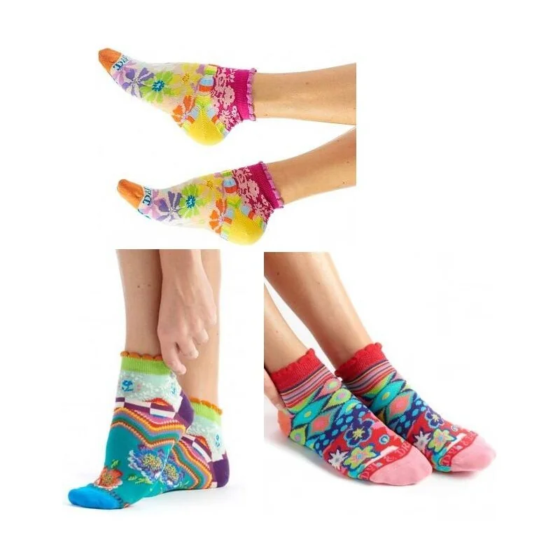 Assortiment De Socquettes Dub Et Drino Fleurs