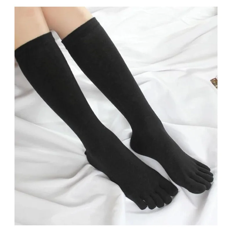 Chaussettes 5 Doigts Unis Tendance – Image 2