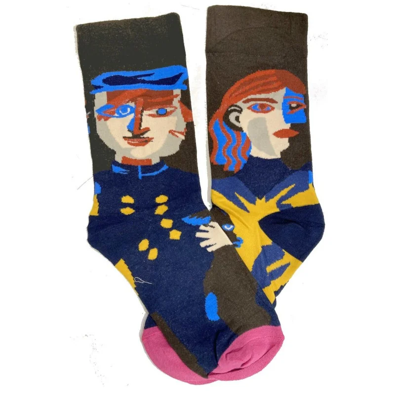 Chaussettes Portrait De Picasso Les Petits Caprices – Image 2