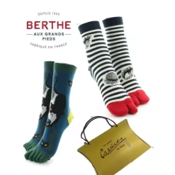 Coffret Berthe Aux Grands Pieds Tabis Et Chaussettes à Doigts