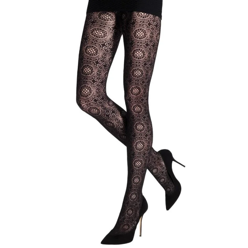 Collant Dentelle Baroque Emilio Cavallini – Image 2