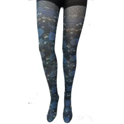 Collant Imprimé Lotus Vert