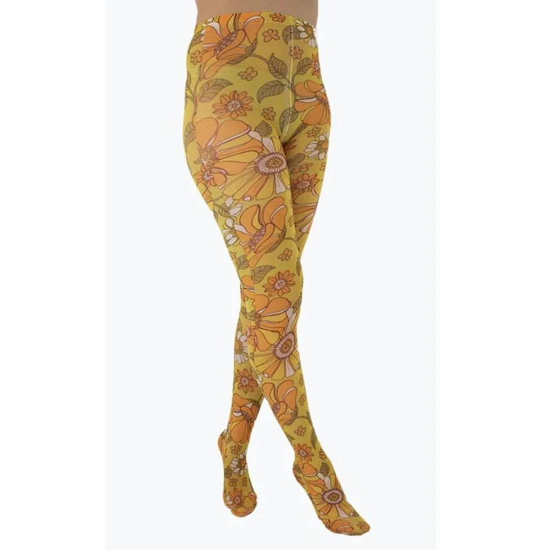 Collant Pamela Mann Imprimé Throwback Floral
