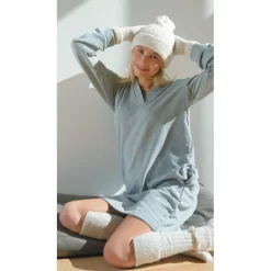 Guetres Manchons Laine Jeans Berthe